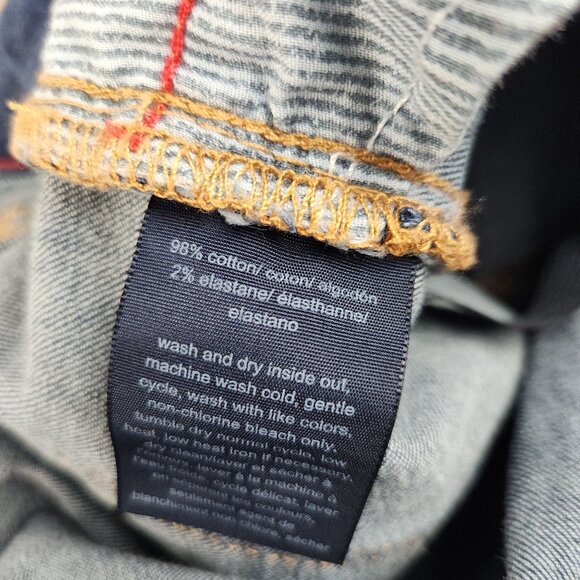 Tommy Hilfiger Women's Size 10 Skinny Modern Sleek Dark Blue Cotton Blend Jeans - Picture 10 of 11